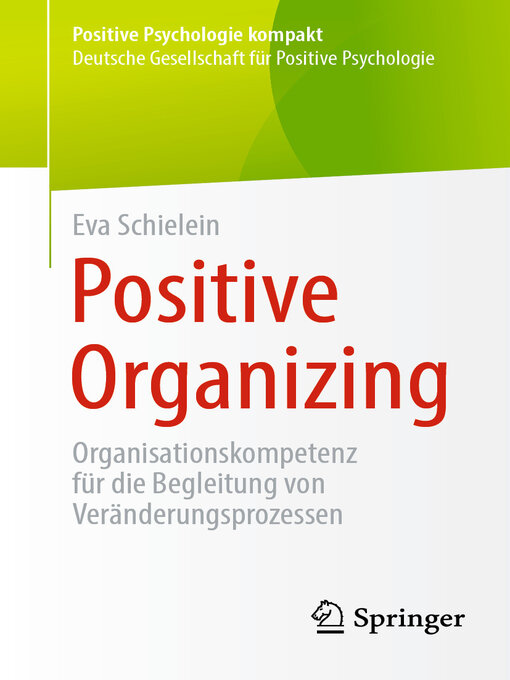 Title details for Positive Organizing by Eva Schielein - Available